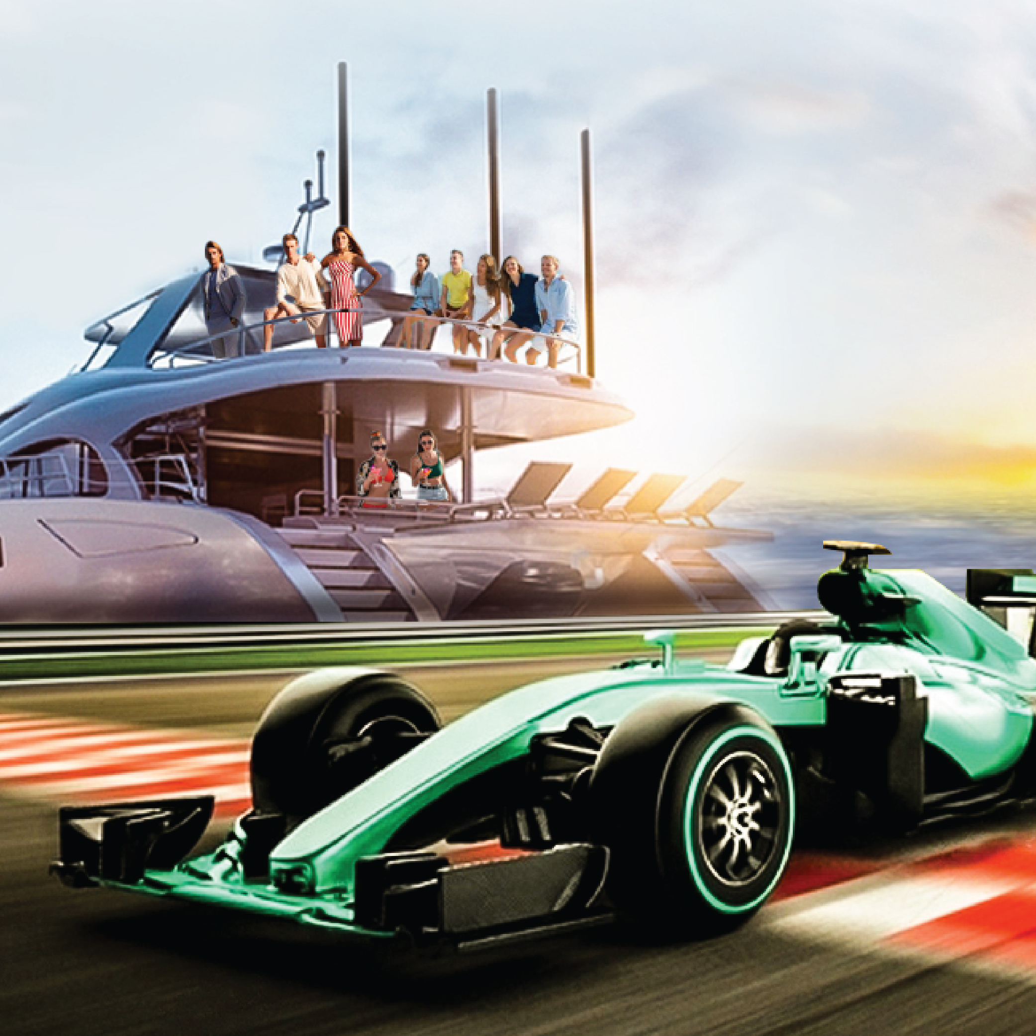 F1 Abu Dhabi Grand Prix on Champion Yachts